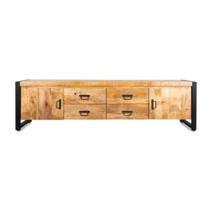 Britt 2 door 4 drawer tv cabinet