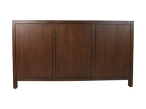 HSM Collection-Dressoir 3 Deur-150x42x85-Bruin-Teak Fineer