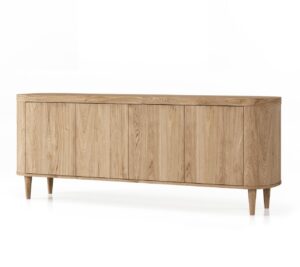 HSM Collection-Dressoir Dune 4 Deur-200x50x77,5-Naturel-Eiken