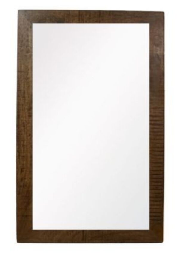 HSM Collection-Rechthoekige Spiegel-70x3x110-Naturel-Mango foto 1