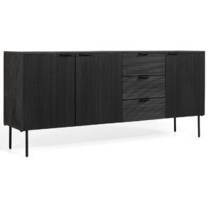 Pristina Dressoir Zwart 180 cm