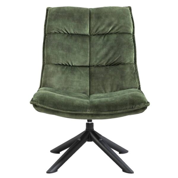 Fauteuil Lucas – Velvet Mosgroen foto 1