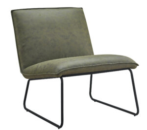 Fauteuil James - Microleder Groen