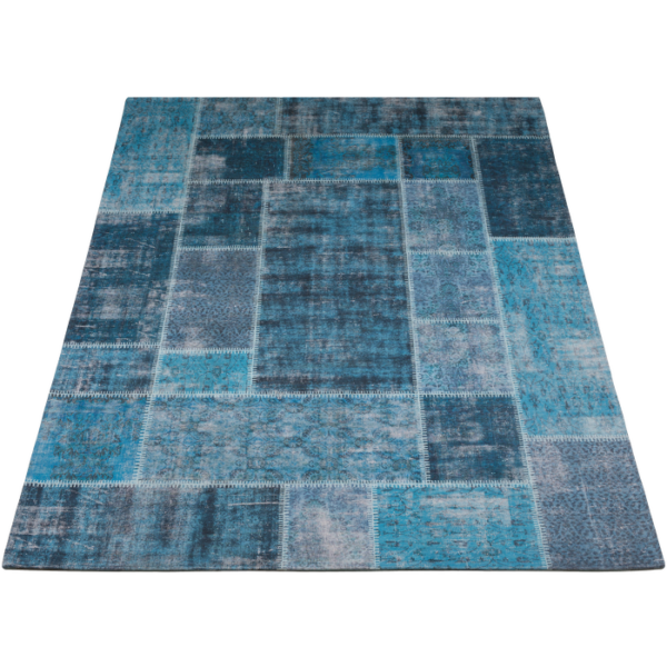 Karpet Mijnen Turquoise 160 x 230 cm foto 1