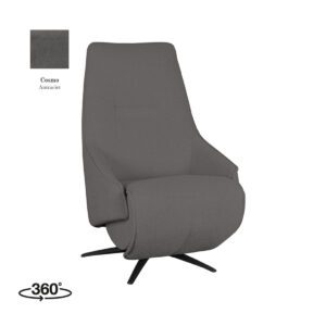 LABEL51 Fauteuil Odense - Antraciet - Cosmo