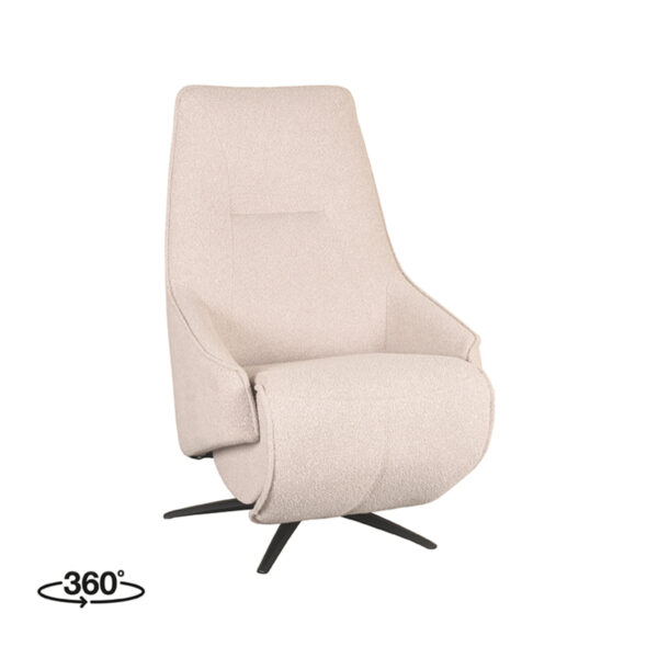 LABEL51 Fauteuil Odense – Naturel – Boucle foto 1