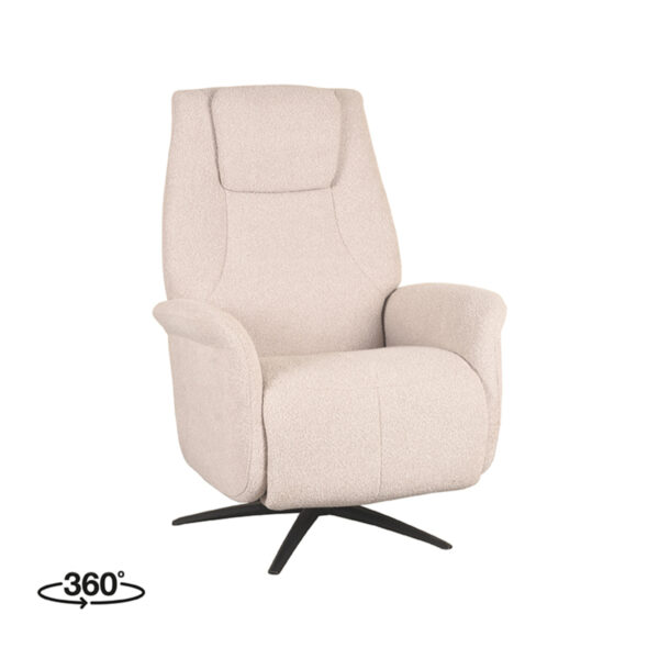 LABEL51 Fauteuil Stockholm – Naturel – Boucle foto 1