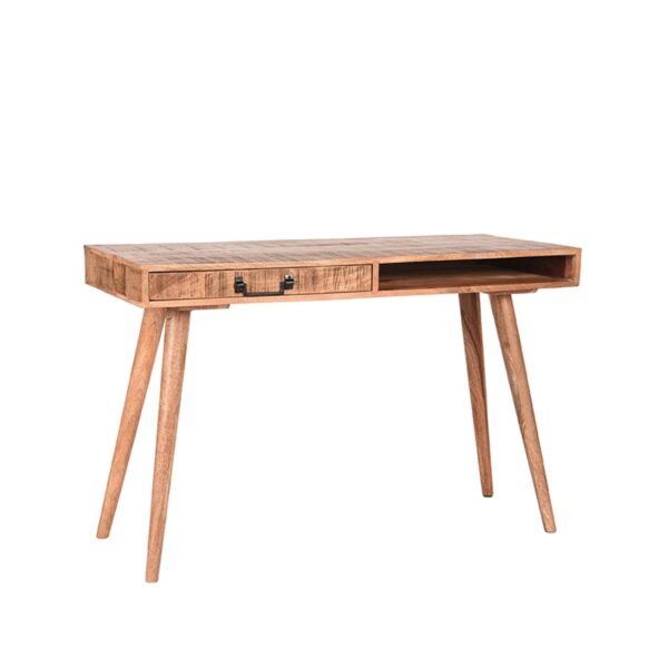 LABEL51 Bureau Steady – Rough – Mangohout – 118 cm foto 1