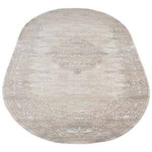 Vloerkleed Adel Medaillon Beige 26001 - Ovaal 200 x 290 cm