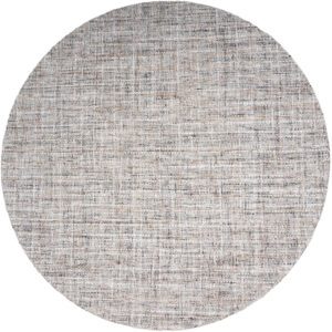 Vloerkleed Cross Grey/Beige - Rond ø160 cm