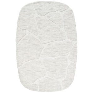 Vloerkleed Macy Creme - Rounded Corners 200 x 290 cm