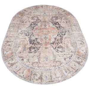 Vloerkleed Mahal Beige 00 - Ovaal 200 x 290 cm