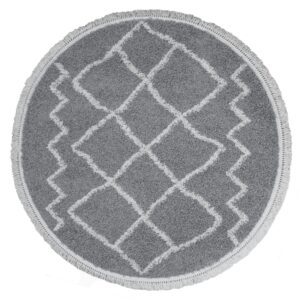 Vloerkleed Marrakesh Grey Rond ø160 cm