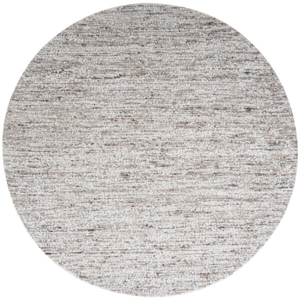 Vloerkleed Mica Naturel/Brown Rond ø160 cm foto 1