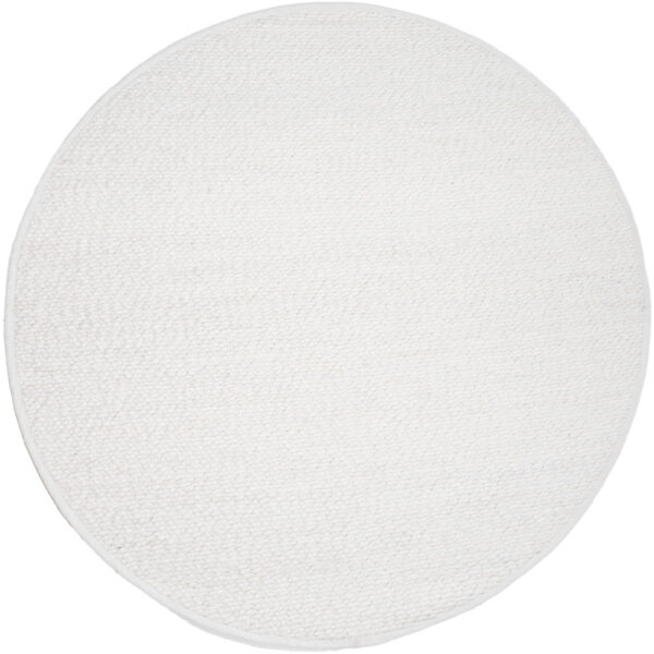 Vloerkleed Stone White Rond ø200 cm foto 1