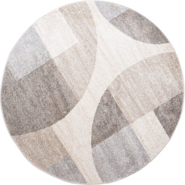 Vloerkleed Tanno Beige Rond ø160 cm foto 1